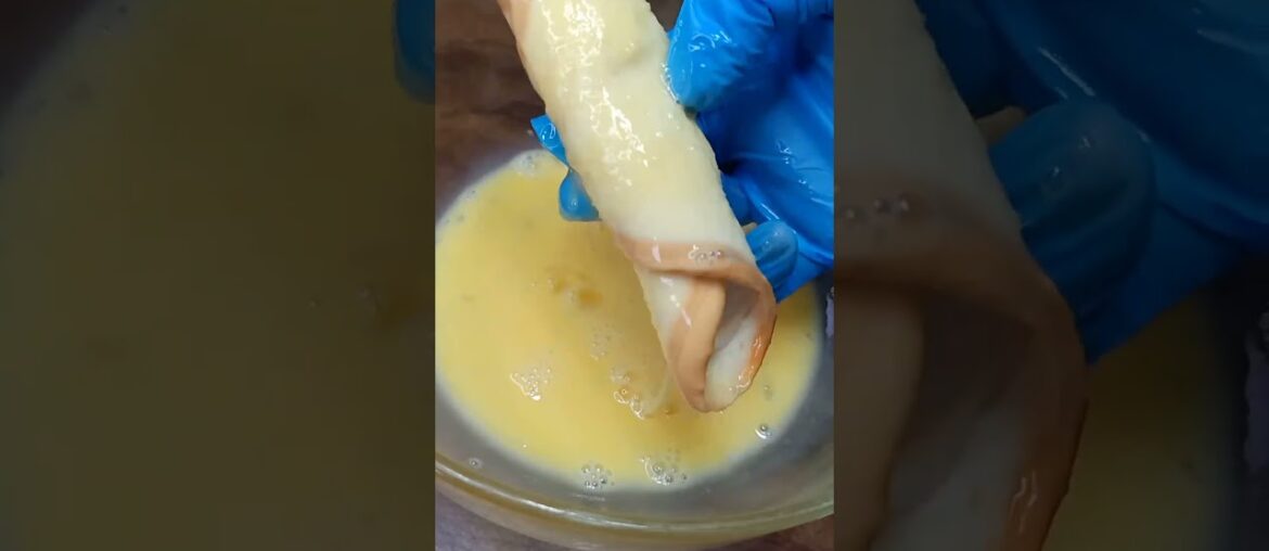 Easy Chocolate French Toast Roll Ups!Recipe #shorts