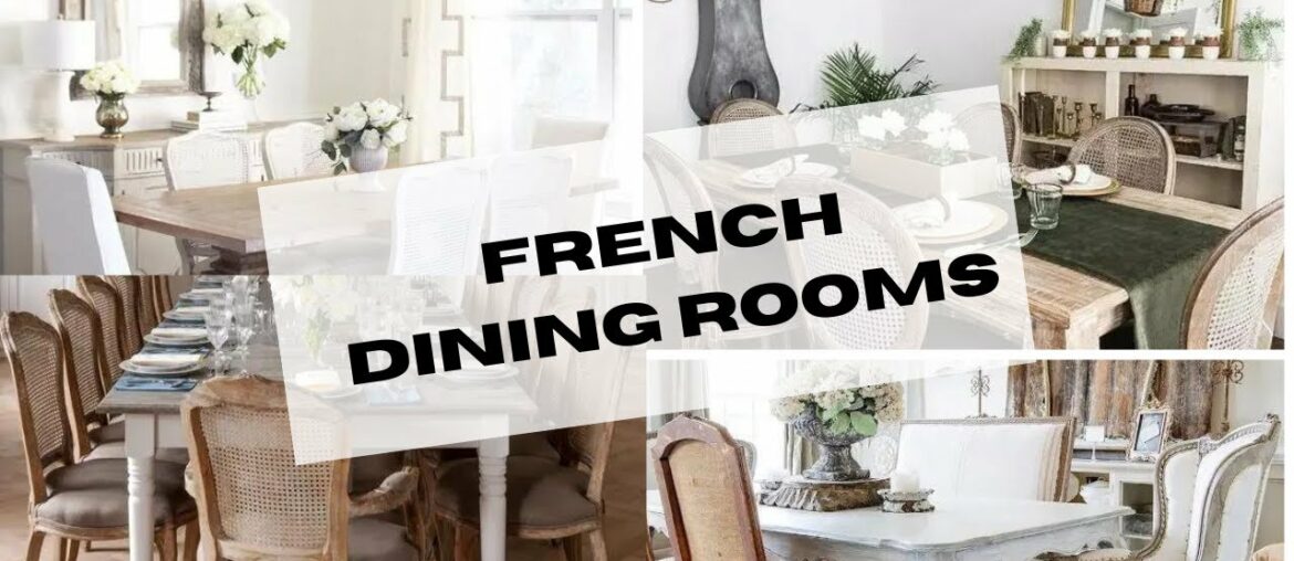 Charming French Style Dining Rooms | Home Decor & Home Design | And Then There Was Style Charming French Style Dining Rooms | Home Decor & Home Design | And Then There Was Style
