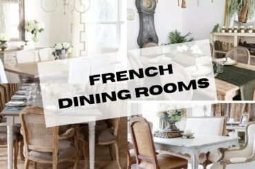 Charming French Style Dining Rooms | Home Decor & Home Design | And Then There Was Style