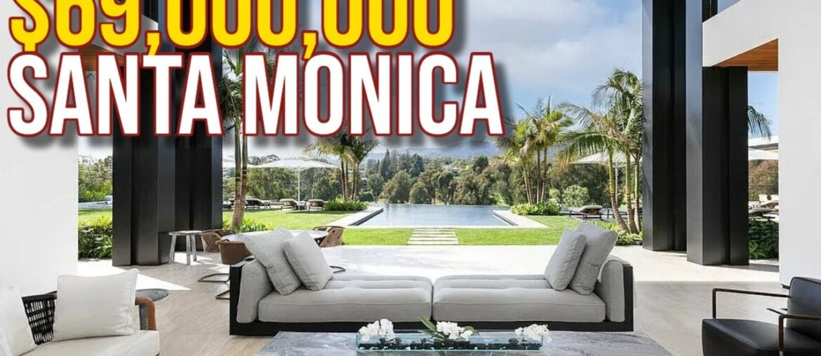 Touring $69,000,000 SANTA MONICA Mega Mansion!