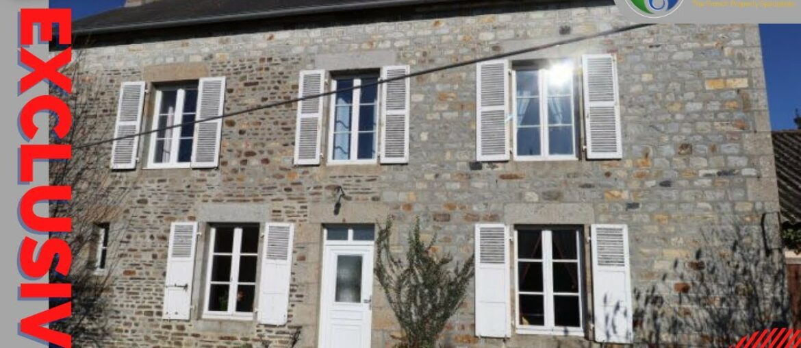 FRENCH PROPERTY FOR SALE - 3 bedroom village house in Normandy at  120,000 Euros