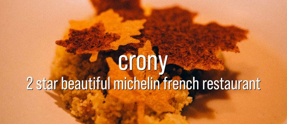 crony | sustainable french michelin restaurant tokyo