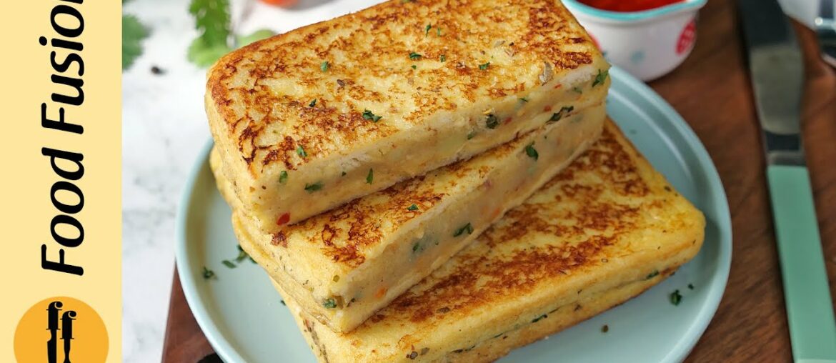 Mashed Potato French Toast Recipe by Food Fusion Mashed Potato French Toast Recipe by Food Fusion