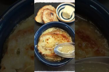 Vegetarian French Onion Soup # Shorts