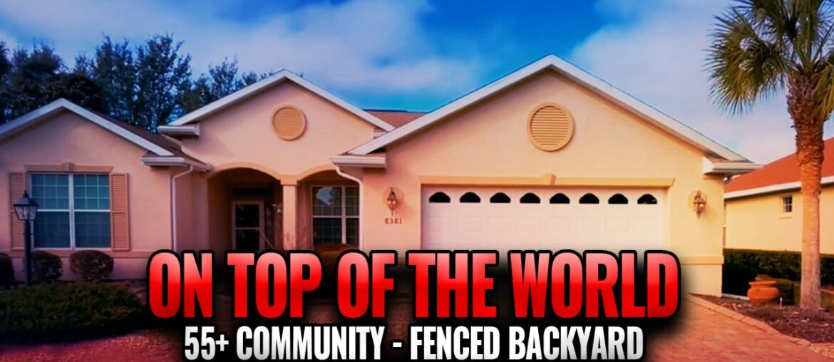 55+ Community In Ocala, Florida | On Top Of The World | 3 Bed 2 Bath Fenced Yard! 55+ Community In Ocala, Florida | On Top Of The World | 3 Bed 2 Bath Fenced Yard!