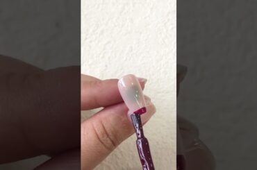 February Nail Hot Trend - Wine Red French