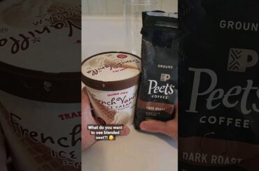Coffee Hack: French Blend with Vanilla Ice Cream Recipe Revealed Revealed From Good to Great #shorts