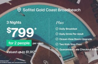 Sofitel Gold Coast Broadbeach Luxury