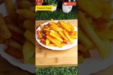 French Fries Recipe |Homemade Crispy French Fries 2023 |#shorts #viral