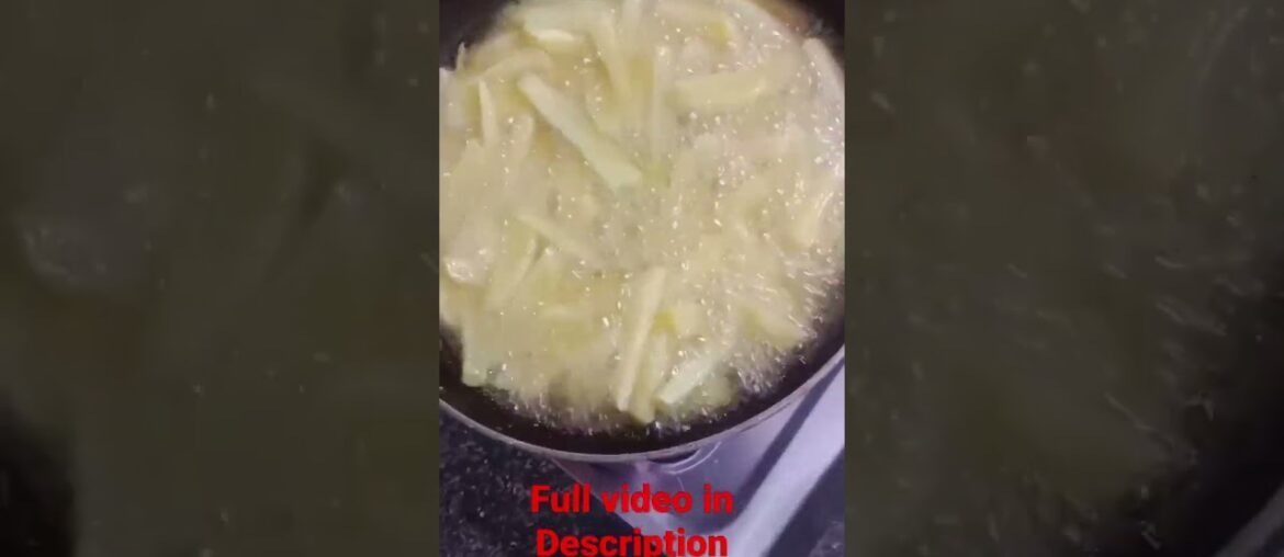 Crispy french fries recipe | #trendingshorts