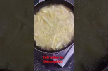 Crispy french fries recipe | #trendingshorts