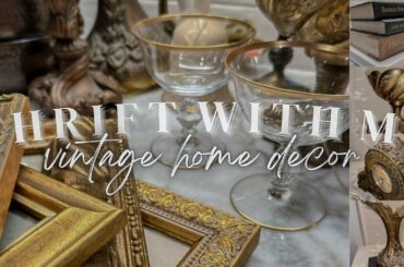 2023 THRIFT DECOR SHOP & HAUL | THRIFT WITH ME | THRIFTING VINTAGE HOME DECOR