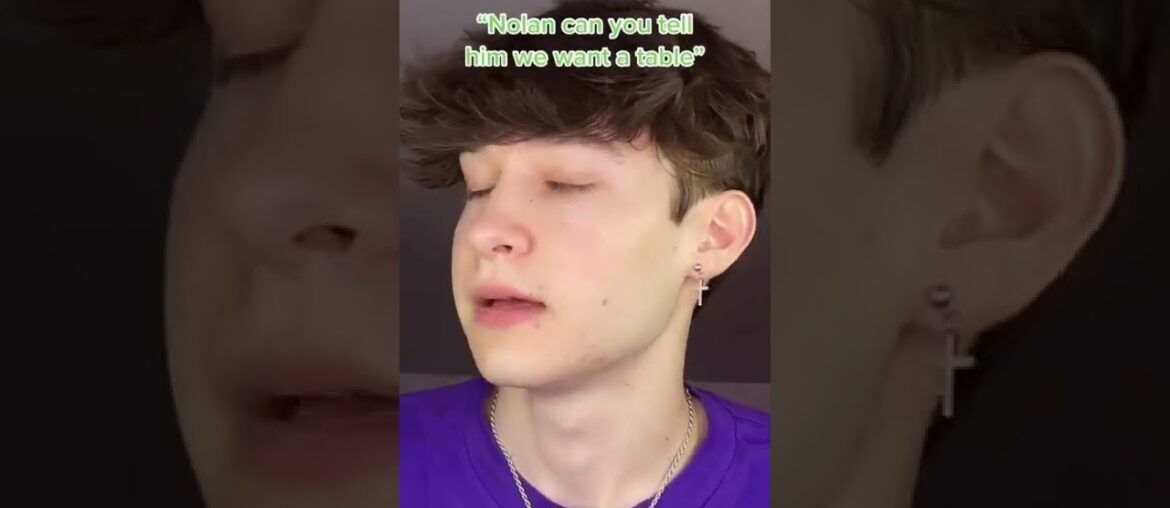 #pov : your “parents” take you to a French restaurant