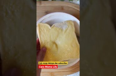 Hongkong French Toast SUPER ENAK! Langsung recook #cooking #recipe #fyp #shorts #frenchtoast #toast