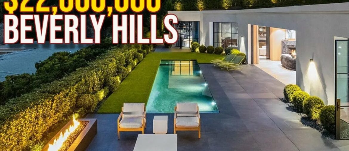 Touring $22,000,000 Beverly Hills Mega Mansion Touring $22,000,000 Beverly Hills Mega Mansion