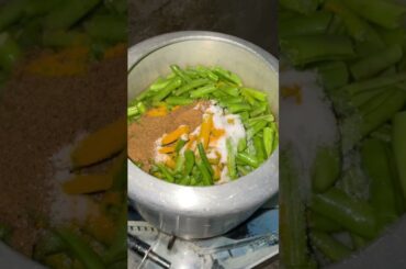 French Beans #recipe #youtubeshorts #shortvideo #recipes #food #indianfood