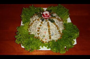 WE PREPARED SUPER OLIVIER SALAD ACCORDING TO THE ORIGINAL RECIPE