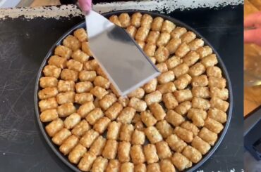 Tater Tot Pizza