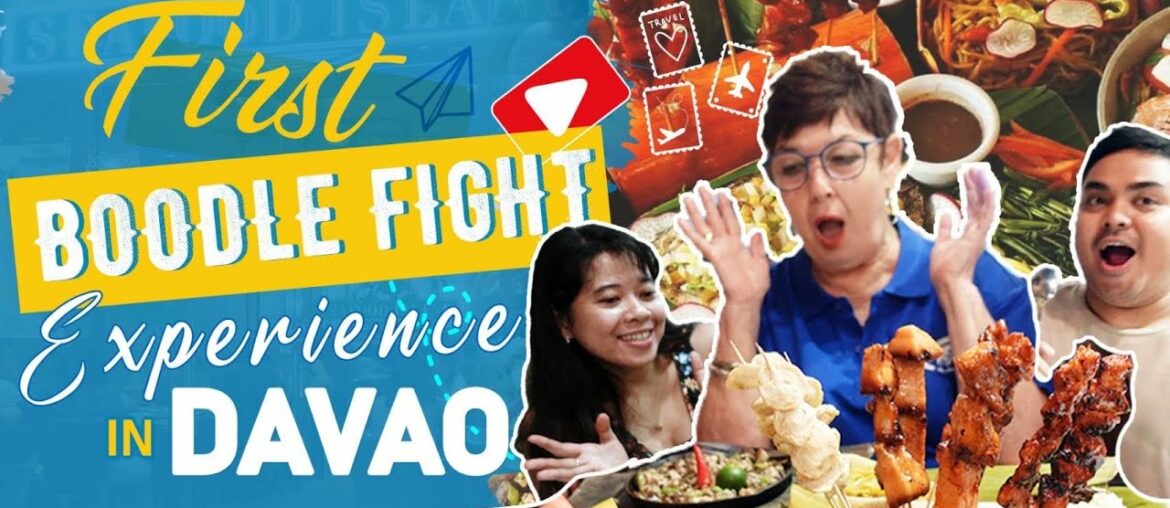 BOODLE FIGHT IN DAVAO, PHILIPPINES