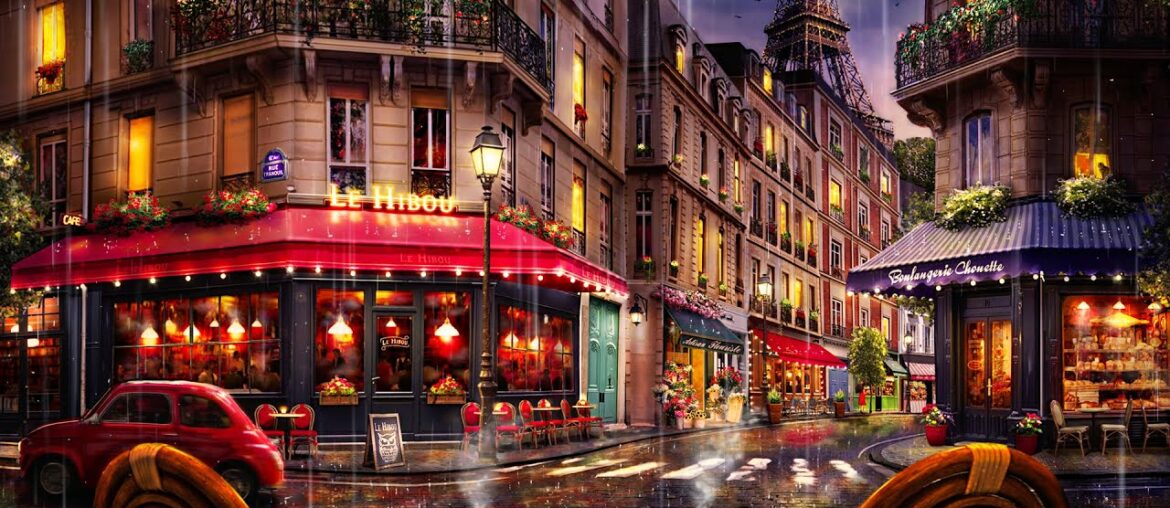 Rainy Night Paris Cafe Ambience with Smooth Jazz and Rain Sounds for Relaxation, Focus, & Sleep Rainy Night Paris Cafe Ambience with Smooth Jazz and Rain Sounds for Relaxation, Focus, & Sleep