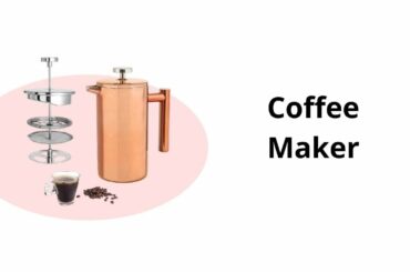Mixpresso Stainless Steel French Press Coffee Maker
