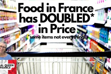 Food in France has DOUBLED in Price. #costoflivingcrisis #supermarkethaul #foodhaul #haul