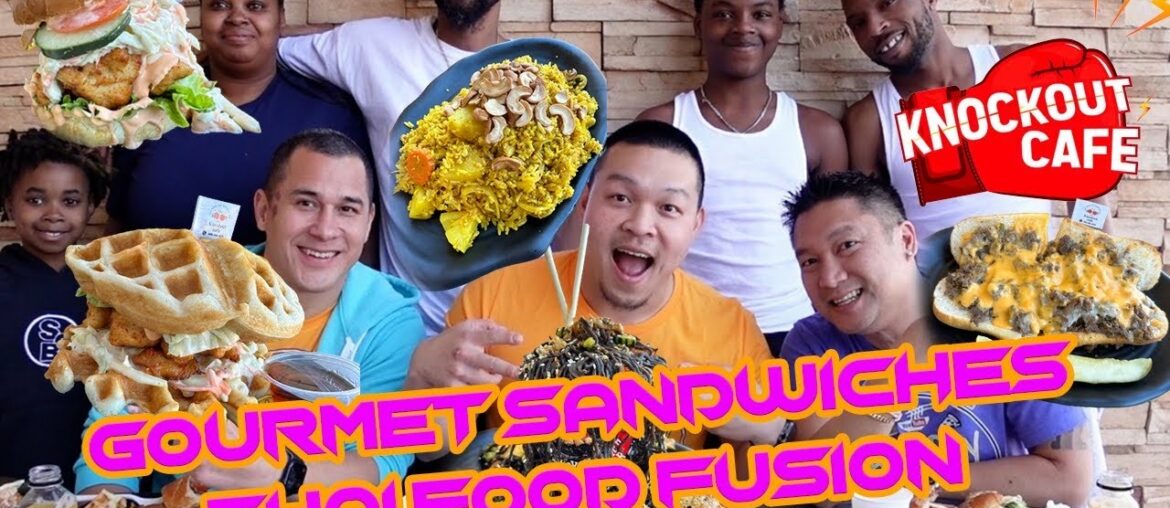 Gourmet Sandwiches with Thai Fusion! What a combo! It’s a Knockout! Gourmet Sandwiches with Thai Fusion! What a combo! It’s a Knockout!