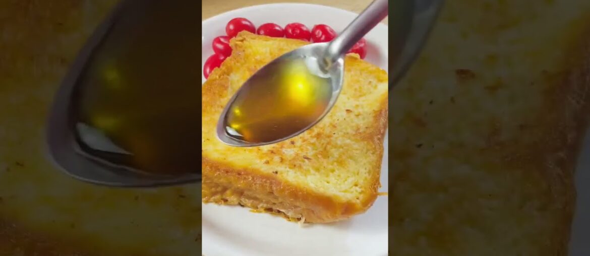 Quick & Easy FRENCH TOAST Recipe! #shorts