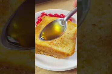 Quick & Easy FRENCH TOAST Recipe! #shorts