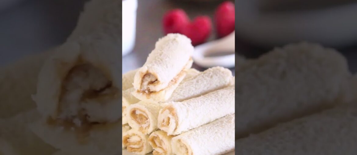 Caramelized French Toast Roll-Ups | Easy Best Breakfast! #shorts