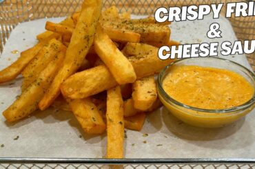 How To Make Super Crispy Fries... WITH CHEESE SAUCE?!