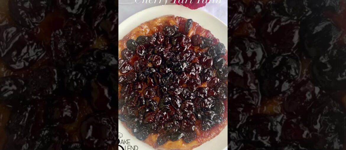 Cherry Tart Tatin