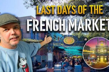Last days of the French Market | Disneyland Construction 02-08-2023