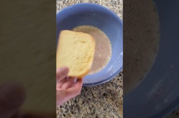 The only way to make French toast #asmr #food #fyp