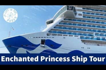 Enchanted Princess Deck by Deck Ship Tour / Specialty Dining / Main Dining Room #enchantedprincess