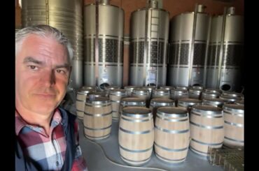 New French Wine Barrels at Lermons Winery