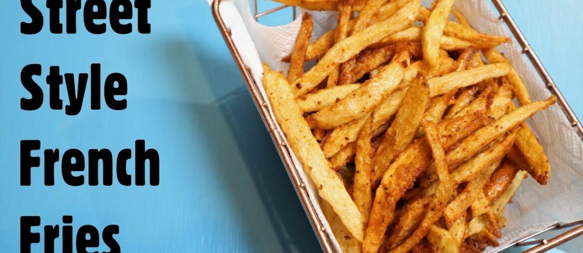 Street Style Masala French Fries | Full Recipe | Food Vlog