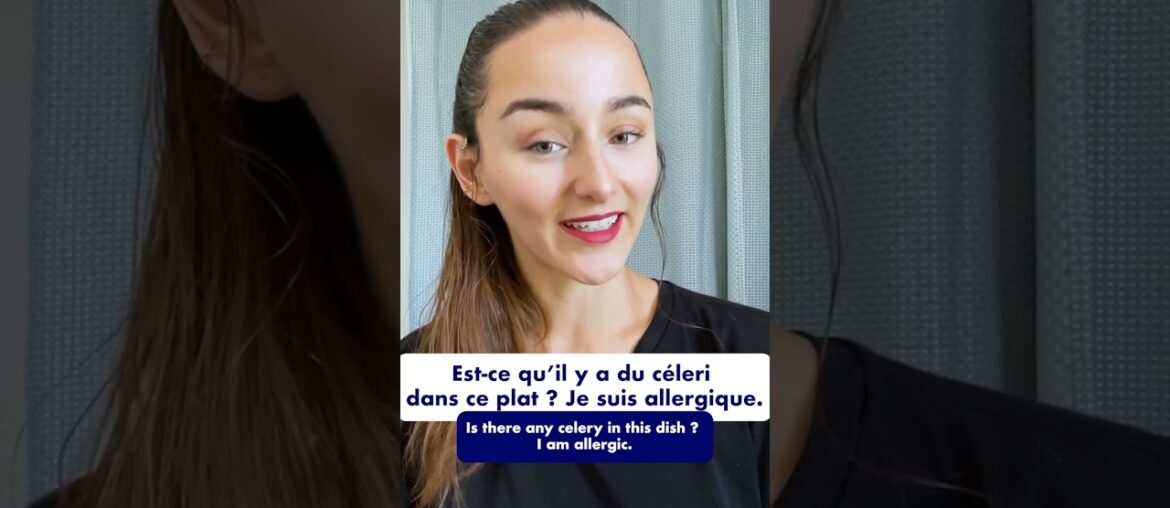 5 useful sentences to use in a French restaurant