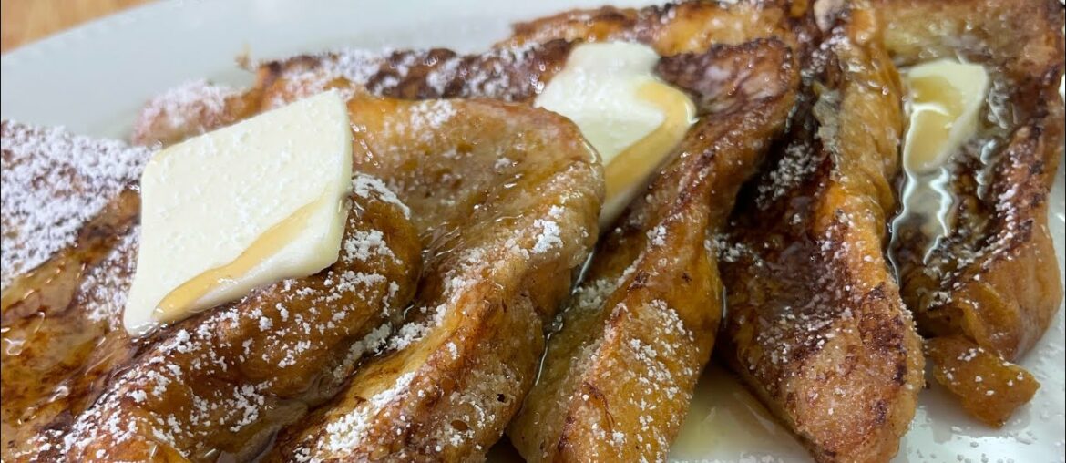 ONE OF MY FAVORITE BREAKFAST ITEMS/VERY QUICK AND EASY/OLD SCHOOL FRENCH TOAST