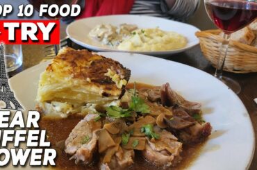 Top 10 Best Food to Try Near Eiffel Tower in Paris