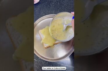 French toast eassyyy peesssyy #food #foodie #viral #recipe