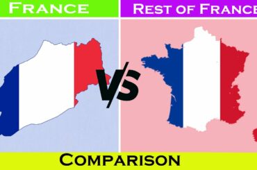 Paris vs rest of France | Rest of France vs Paris