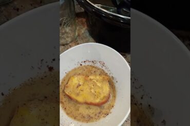 making family French toast,secret ingredient Brioche French Bread and Vanilla 2023