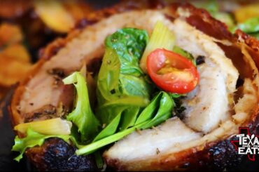 Texas Eats - Filipino Supper Club serves up Ube French Toast & crispy lechon porchetta on the Fa...