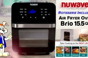 NUWAVE Brio Air Fryer Smart Oven how to use