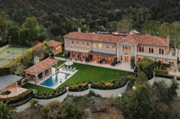 NEW LISTING! A $34.5 Million Bel Air Villa on a magical setting with picturesque cityscape views