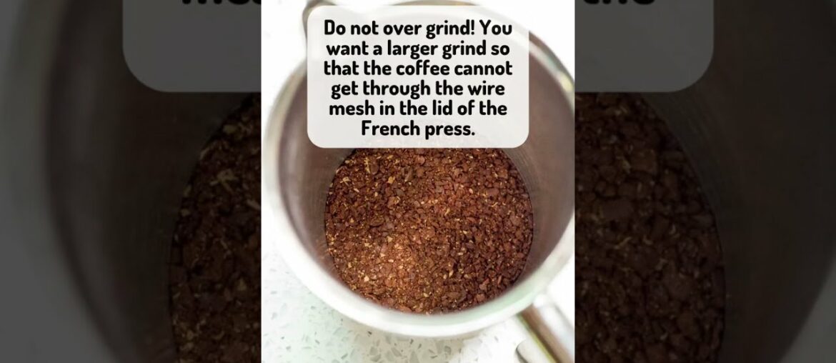 French Press Coffee Recipe | #shorts | @lifeslittlesweets | Life’s Little Sweets