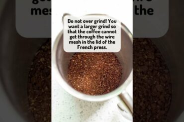 French Press Coffee Recipe | #shorts | @lifeslittlesweets | Life’s Little Sweets