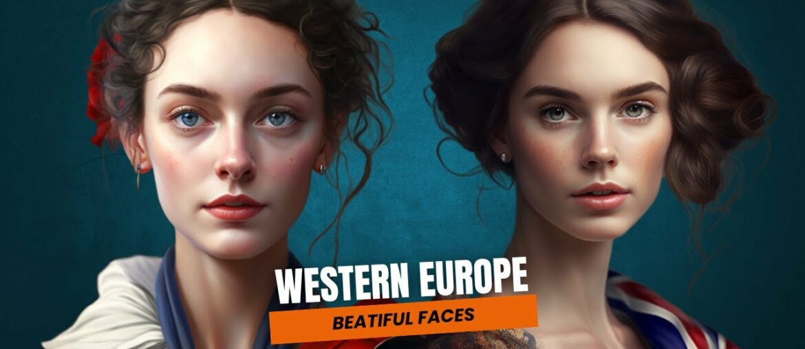 Western European People Male & Female #aiart #aigeneratedimages