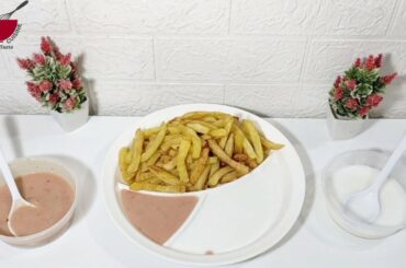 Restaurant Style French Fries With Garlic Sauce Recipe I Food Recipes By Hypercuisine I Cooking